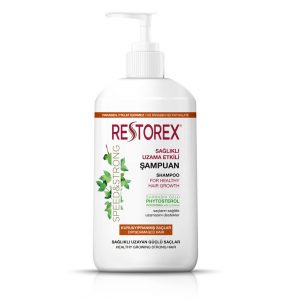 شامپو سر تقویت کننده RESTOREX برای موهای خشک و آسیب دیده حجم 1 لیتری