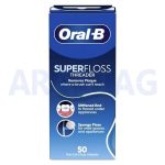 نخ دندان ارتودنسی اورال بی Oral-B مدل سوپرفلاس SUPER FLOSS
