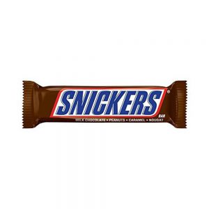 شکلات تکی اسنیکرز Snickers وزن 50 گرمی