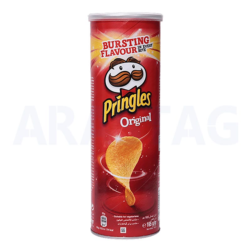 چیپس پرینگلز مدل Pringles Original وزن 165 گرمی