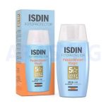 کرم ضد آفتاب بی رنگ ایزدین فیوژن واتر spf50+ حجم 50 میلی