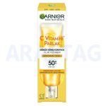ضد آفتاب بی رنگ ویتامین سی گارنیر با SPF50+