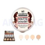 پنکک مات گابرینی Gabrini Matte Powder شماره 01 وزن 12 گرمی