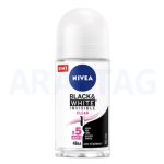 مام رولی بلک اند وایت نیوآ Nivea مدل Clear ماندگاری 48 ساعته حجم 50 میلی