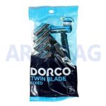 خودتراش 2 تیغ مردانه دورکو مدل Disposable بسته 5 عددی
