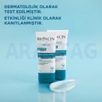 کرم مرطوب کننده بیوکسین Bioxcin مناسب برای پوست های مستعد آکنه حجم 50 میلی