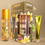 ست بادی اسپلش و لوسیون بدن استوینت Ostwint با رایحه وانیلی