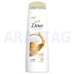 شامپو روغن نارگیل و زردچوبه داو dove تقویت کننده و استحکام بخش ساختار مو حجم 400 میلی