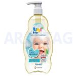 شامپو بدون سولفات سر و بدن کودک یونی بیبی Uni Baby حجم ۷۰۰ میلی