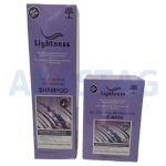 پک اقتصادی شامپو و ماسک مو لایتنس Lightness مدل Oil control Refreshing