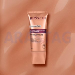 كرم مرطوب كننده و شفاف كننده معجزه بيوكسين ‌‌‌Bioxcin مدل Gold On Skin حجم 50 ميلی