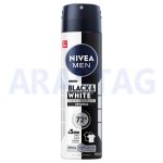 اسپری ضد تعریق نیوا Nivea مردانه مدل Black White Invisible Orginal حجم 150 میلی