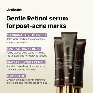 سرم رتینول مدی کیوب Medicube مدل deep vita a ضد چروک و روشن کننده حجم 30 میلی