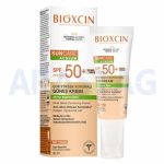 کرم ضدآفتاب رنگی بیوکسین ضد آکنه Suncare Acnium SPF 50+ حجم 50 میلی