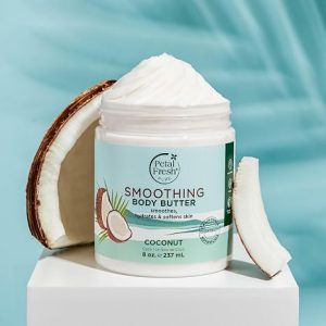 كره بدن پتال فرش Petal Fresh مدل Smoothing عصاره نارگیل حجم 237 میلی