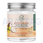 كره بدن پتال فرش Petal Fresh عصاره عسل و نارگیل حجم 237 میلی