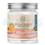 كره بدن پتال فرش Petal Fresh مدل Brightening حاوی روغن بادام و انبه حجم 237 میلی