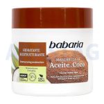 ماسک مو آبرسان و ترمیم کننده باباریا Babaria حاوی شیر نارگیل 400 میلی